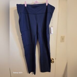 Dark blue Cargo Legging with Pockets